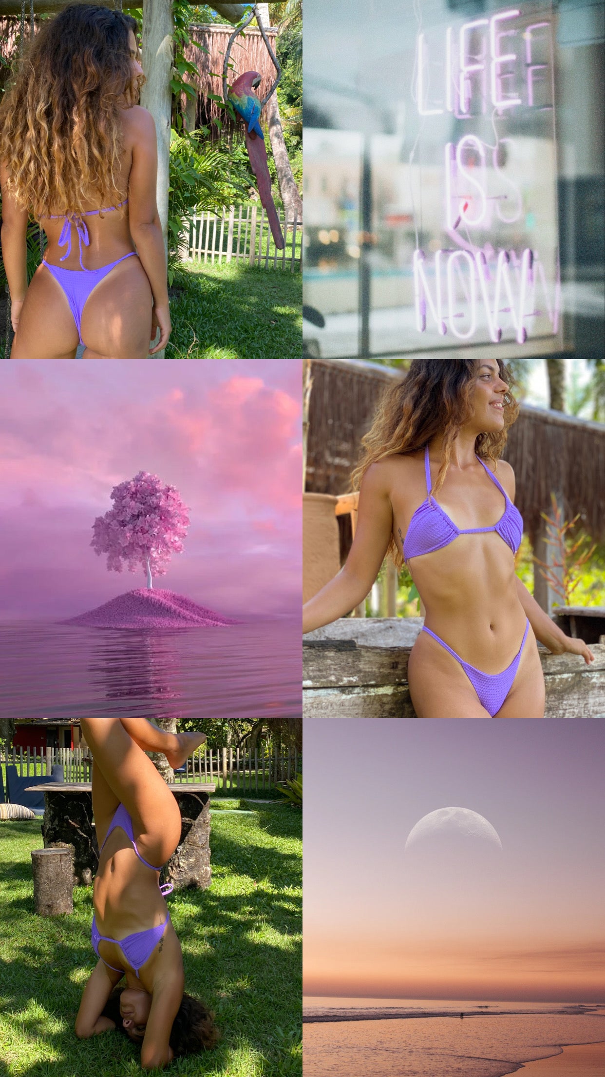 Happy Summer - Lilac Set